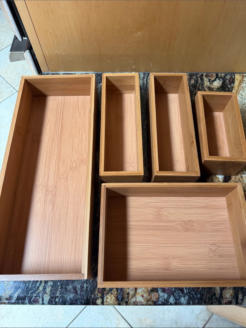 New wooden drawer organizers or display boxes - Picture 3 of 9